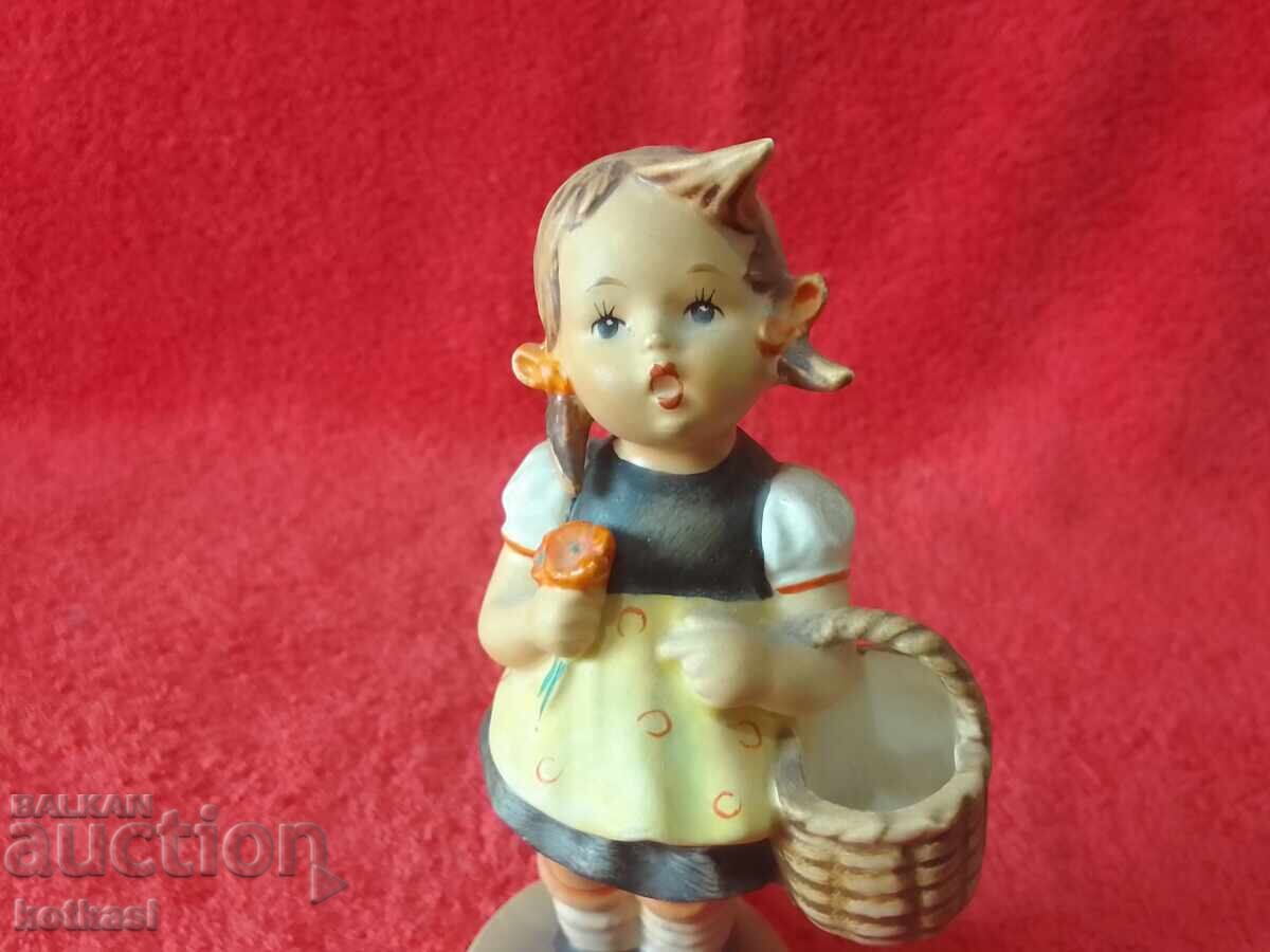 Goebel Hummel Old Porcelain Girl Child Figure - 6 Goebel Hummel Old Porcelain Girl Child Figure - 6