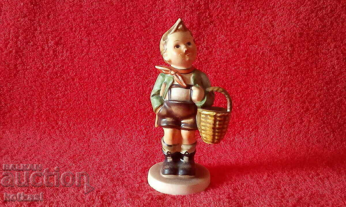 Goebel Hummel figurină veche din porțelan băiat copil