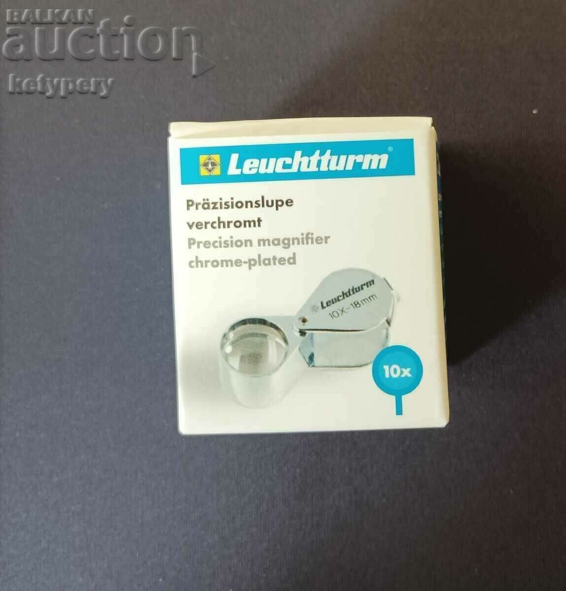 FOLDING MAGNIFIER WITH 10X MAGNIFICATION, LEUCHTTURM with price € 20.00 | 39.12 BGN