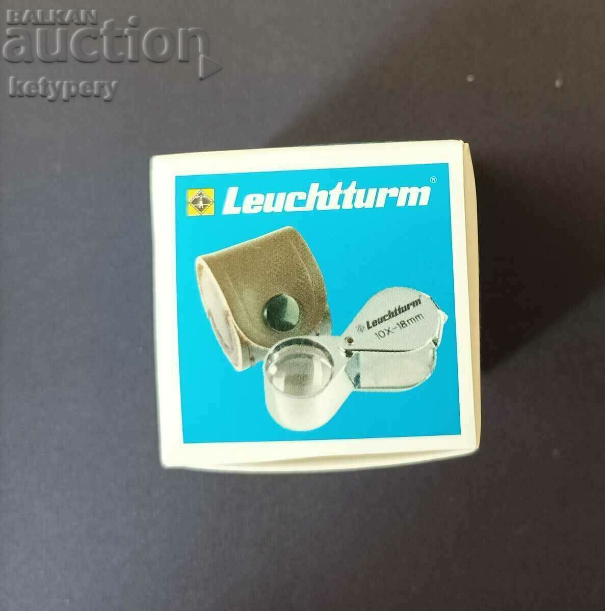 Auction  FOLDING MAGNIFIER WITH 10X MAGNIFICATION, LEUCHTTURM