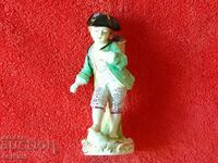 Figurină veche din porțelan Boy Grape Cucker Dresda Germania