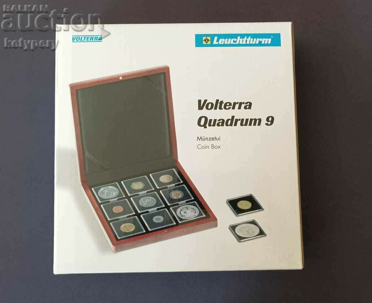 Κουτί νομισμάτων Volterra Quadrum 9, LEUCHTTURM