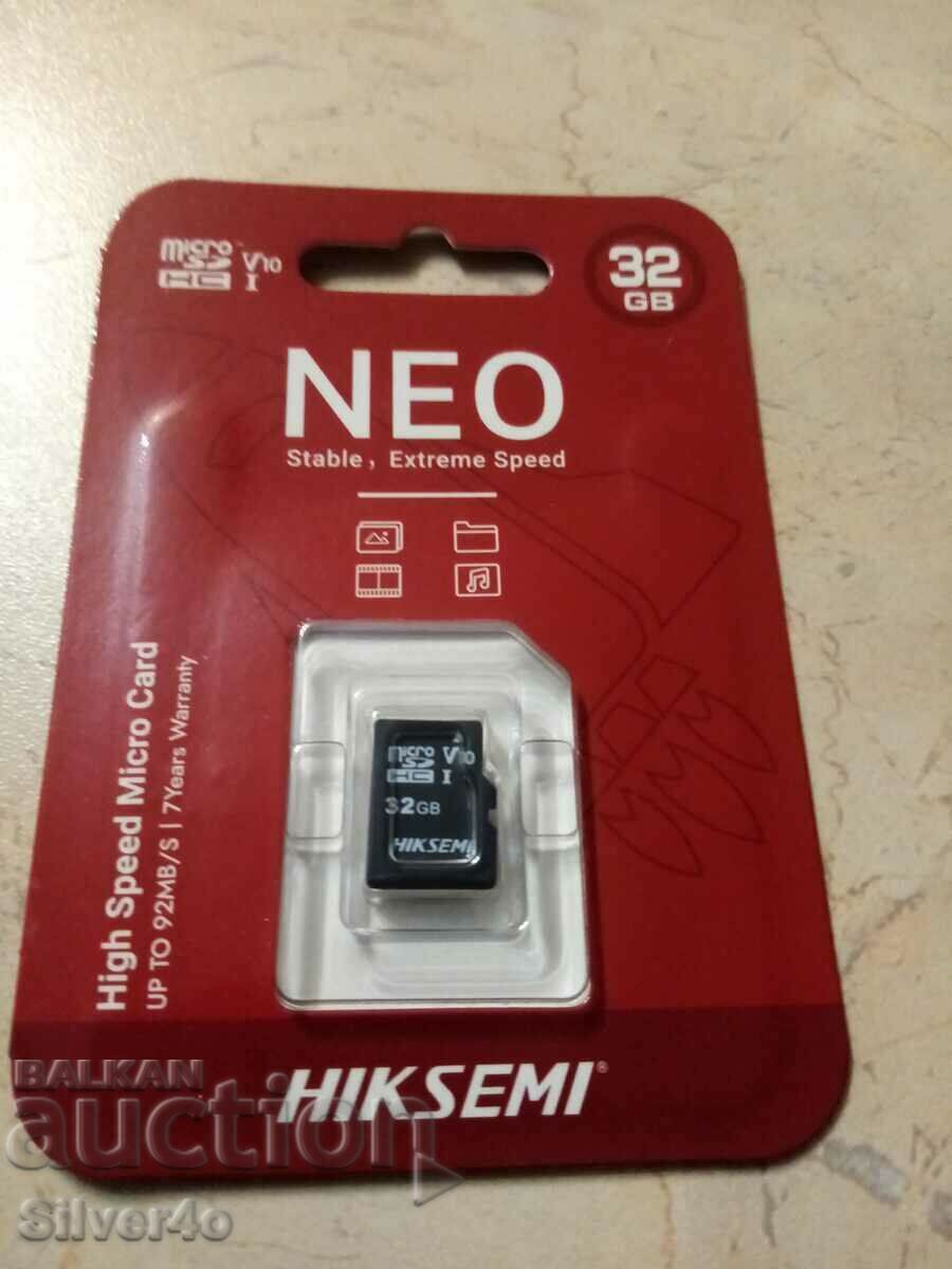 Κάρτα μνήμης 32 GB Neo