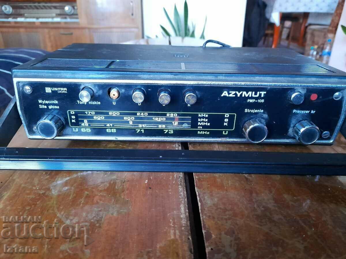 Old radio, Unitra Azymut radio receiver - 5