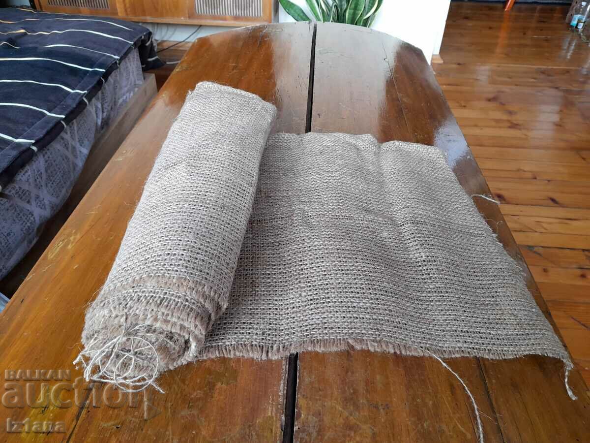 Old hemp cloth, cloth, skein with price 35.00 BGN | € 17.90 Old hemp cloth, cloth, skein with price 35.00 BGN | € 17.90
