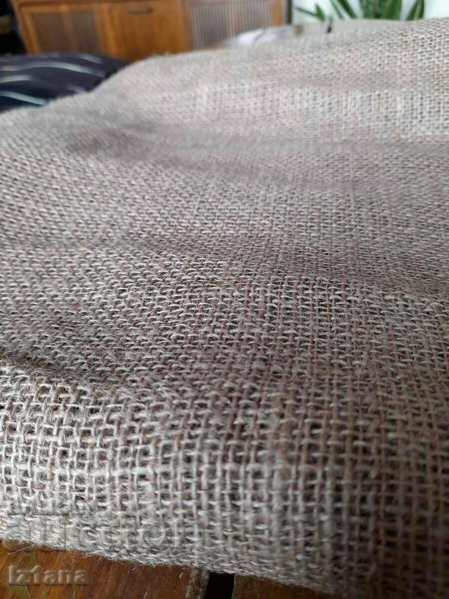 Old hemp cloth, cloth, skein with price 30.00 BGN | € 15.34 Old hemp cloth, cloth, skein with price 30.00 BGN | € 15.34