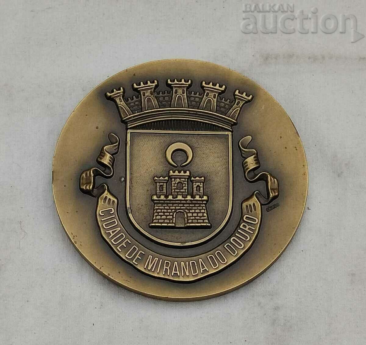 Auction  CIDADE DE MIRANDA DO DOURO PORTUGAL PLAQUE