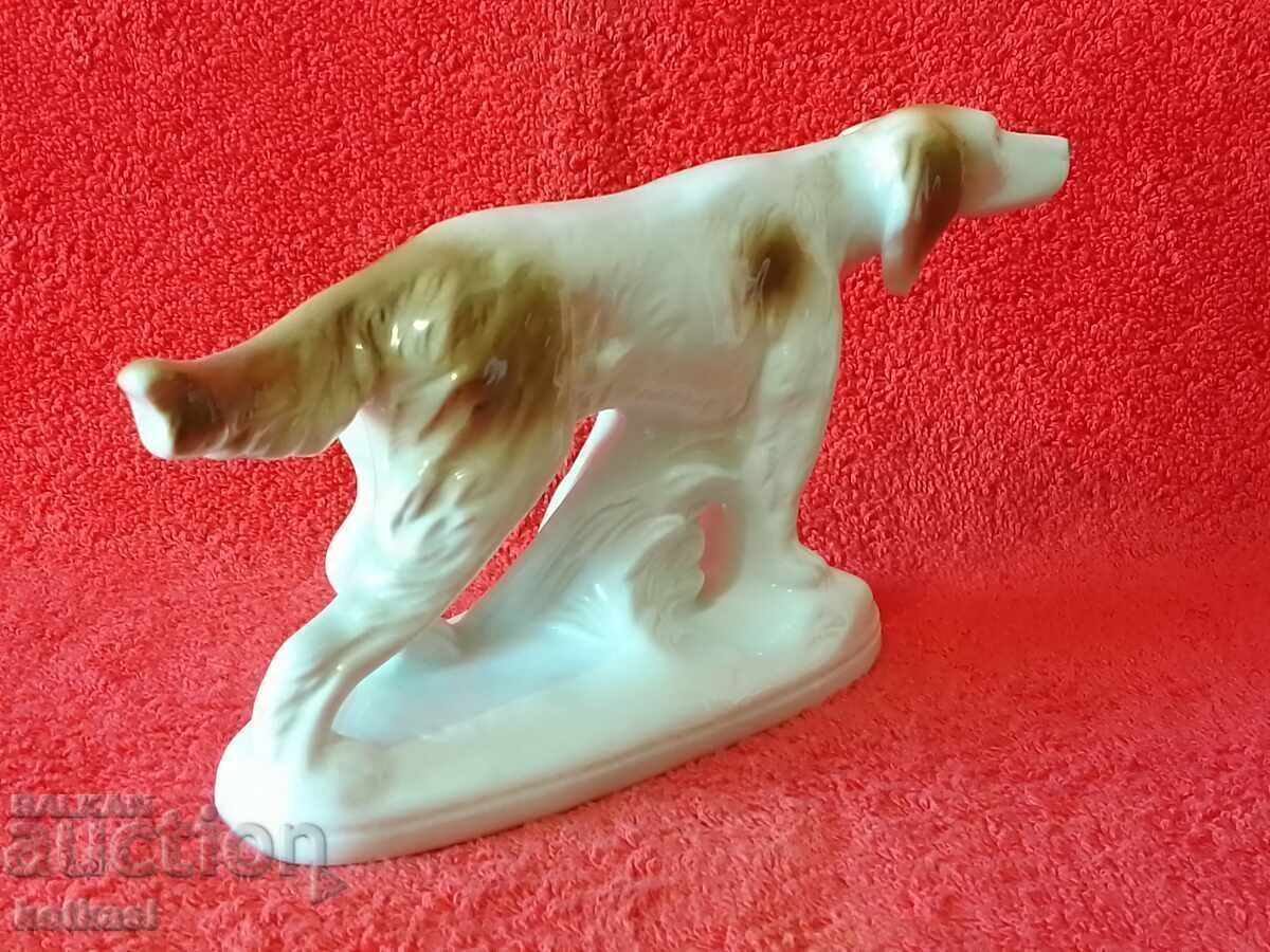 Παλιά πορσελάνινη φιγούρα Σήμανσης Σκύλου με τιμή 155.50 BGN | € 79.51