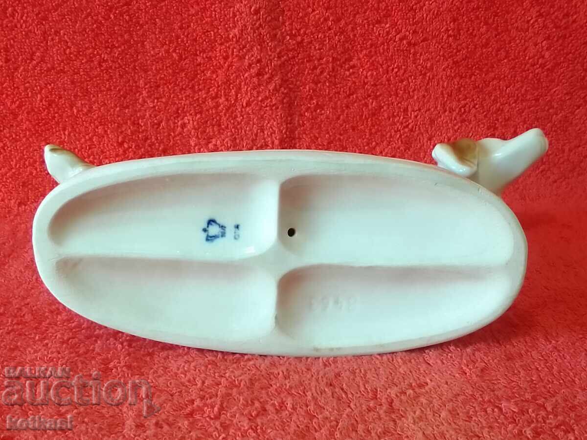 Παλιά πορσελάνινη φιγούρα Σήμανσης Σκύλου - 7