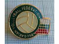 14738 Badge - Bulgarian Volleyball Federation BFW - clip