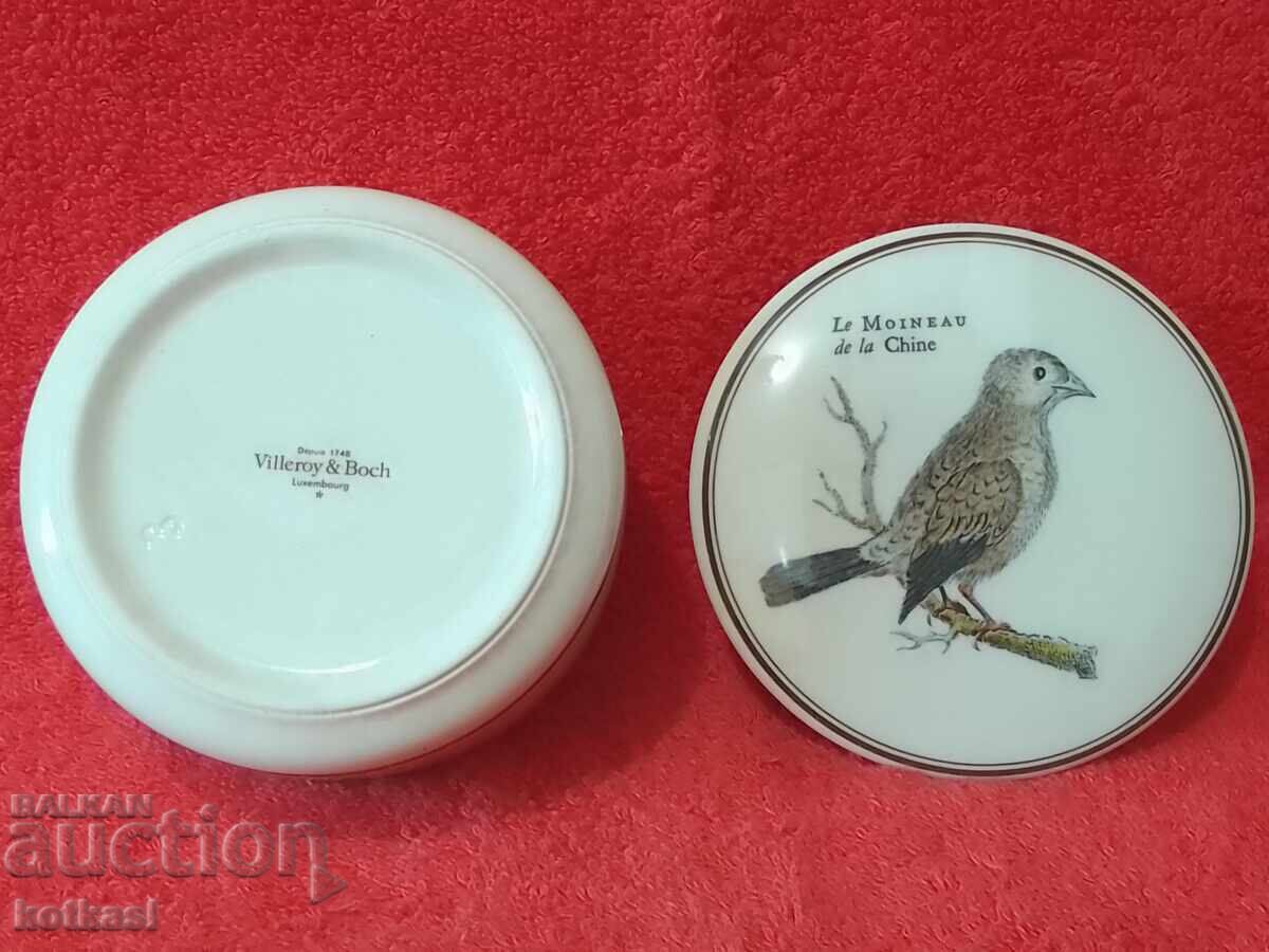 Old porcelain Villeroy Boch Luxembourg jewelery box - 5 Old porcelain Villeroy Boch Luxembourg jewelery box - 5