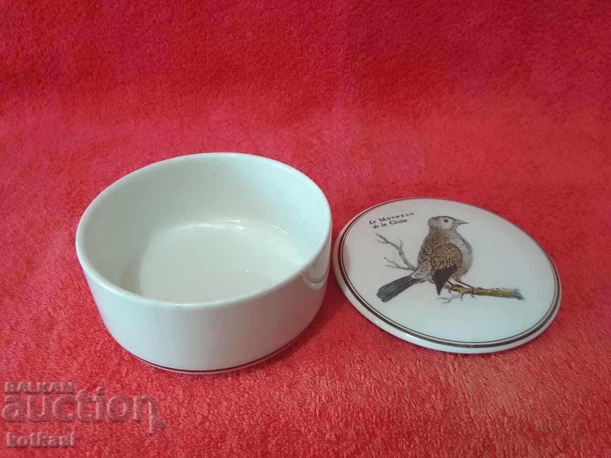 Old porcelain Villeroy Boch Luxembourg jewelery box Old porcelain Villeroy Boch Luxembourg jewelery box