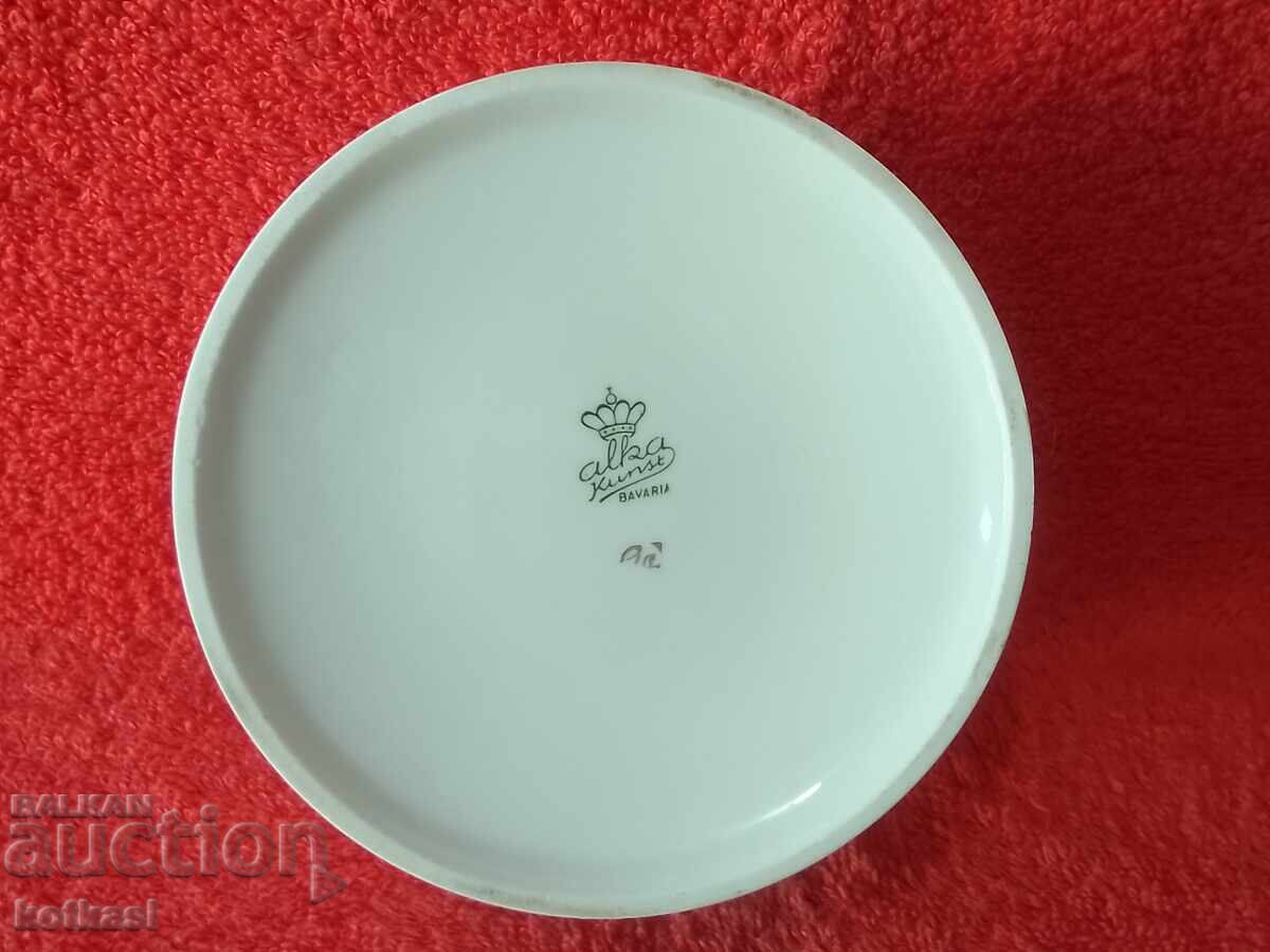 Old Alka Kunst Germany porcelain jewelry box - 6 Old Alka Kunst Germany porcelain jewelry box - 6