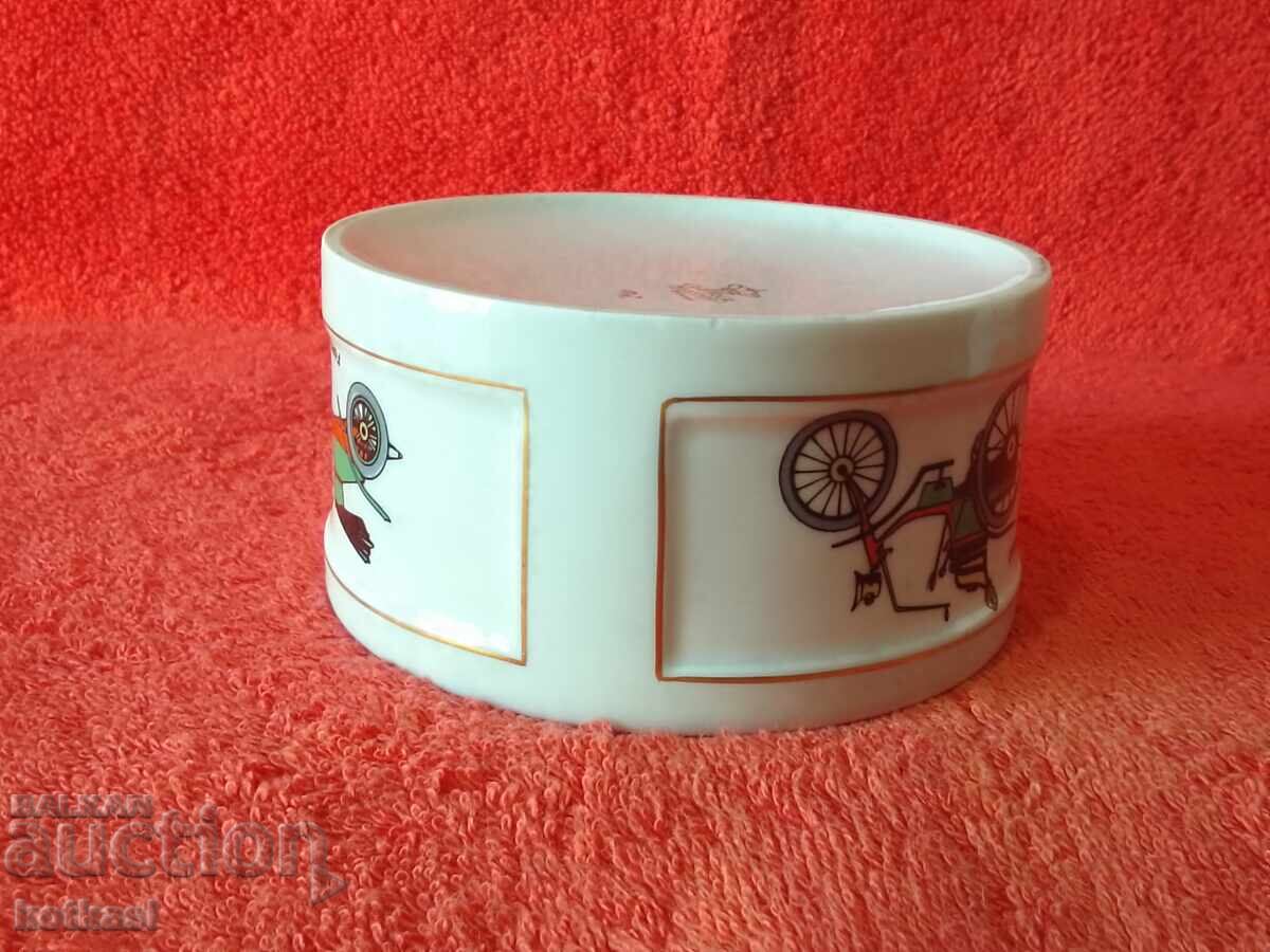 Old Alka Kunst Germany porcelain jewelry box - 7 Old Alka Kunst Germany porcelain jewelry box - 7