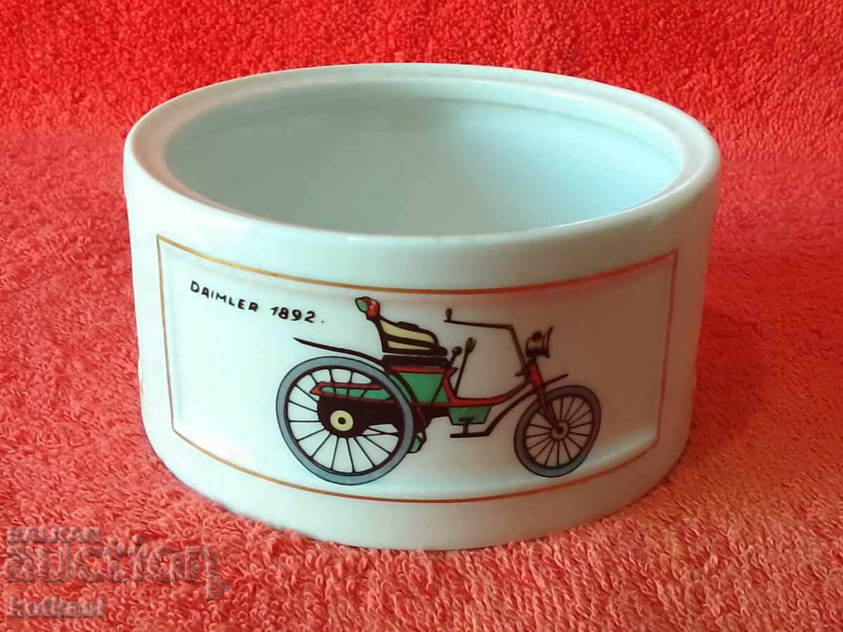 Old Alka Kunst Germany porcelain jewelry box Old Alka Kunst Germany porcelain jewelry box