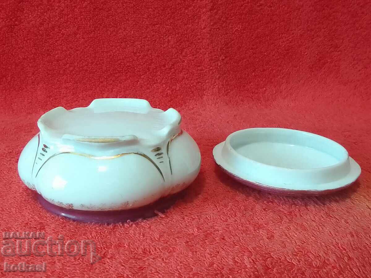 Παλιά επιχρυσωμένη πορσελάνινη κοσμηματοθήκη Napoleon Bonaparte - 7