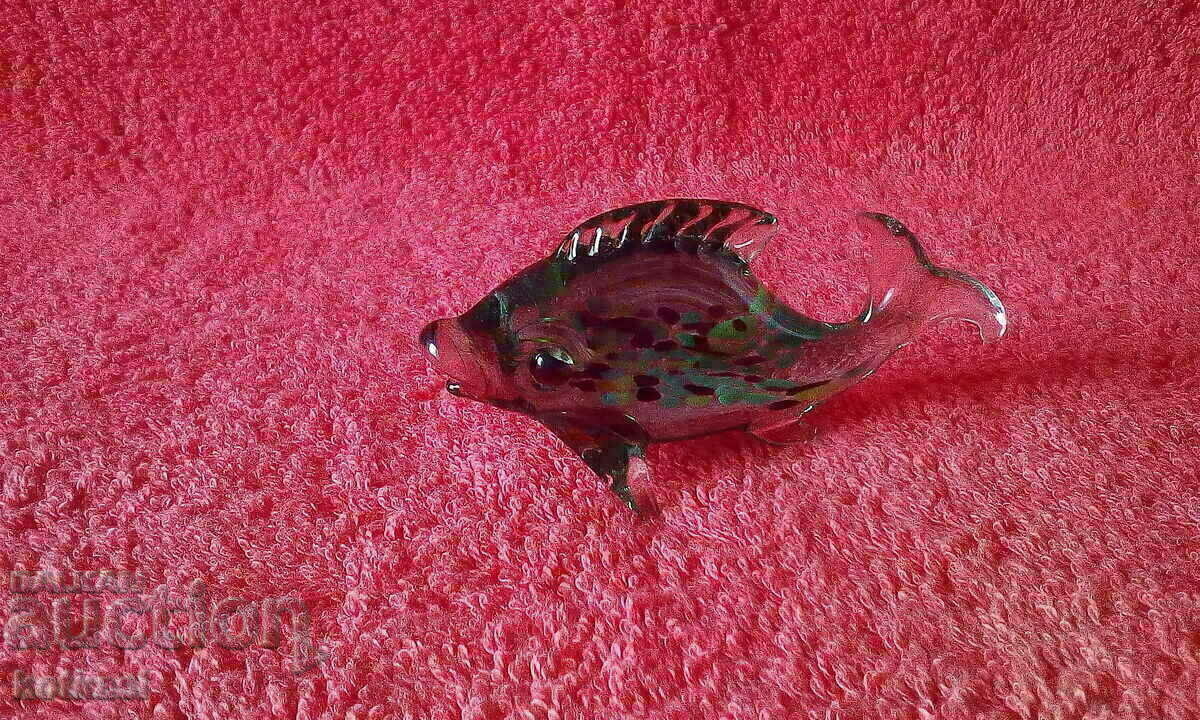 The small colorful green Murano Glass Crystal Fish with price 35.50 BGN | € 18.15 The small colorful green Murano Glass Crystal Fish with price 35.50 BGN | € 18.15