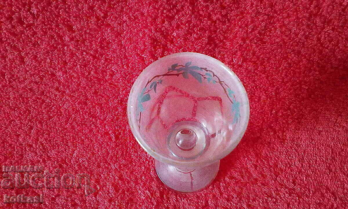 Auction  Old glass cup