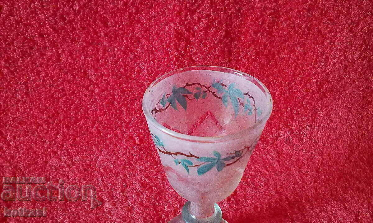 Old glass cup - 5
