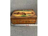 Bulgarian wooden beautiful painted ethnic box-3