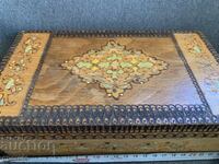 Bulgarian large wooden beautiful ethnic box-4