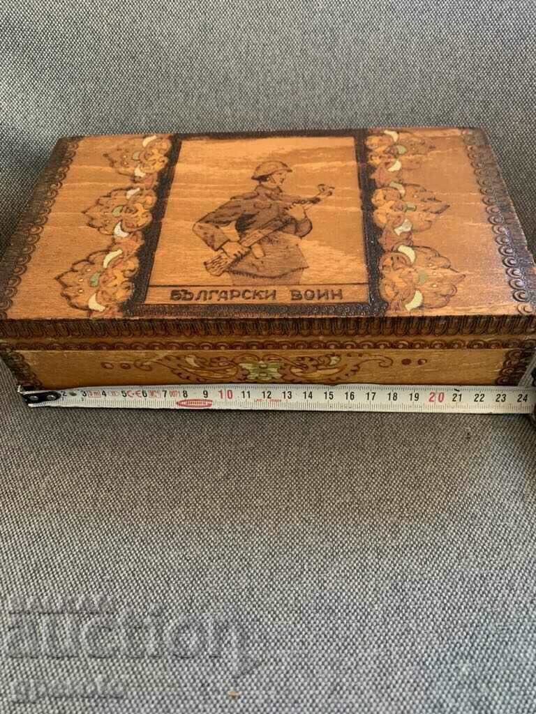 Bulgarian large wooden soldier ethnic box-4 with price € 7.50 | 14.67 BGN Bulgarian large wooden soldier ethnic box-4 with price € 7.50 | 14.67 BGN