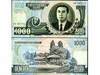 Coreea de Nord +++ +++ 1000 UNC KRW 2006