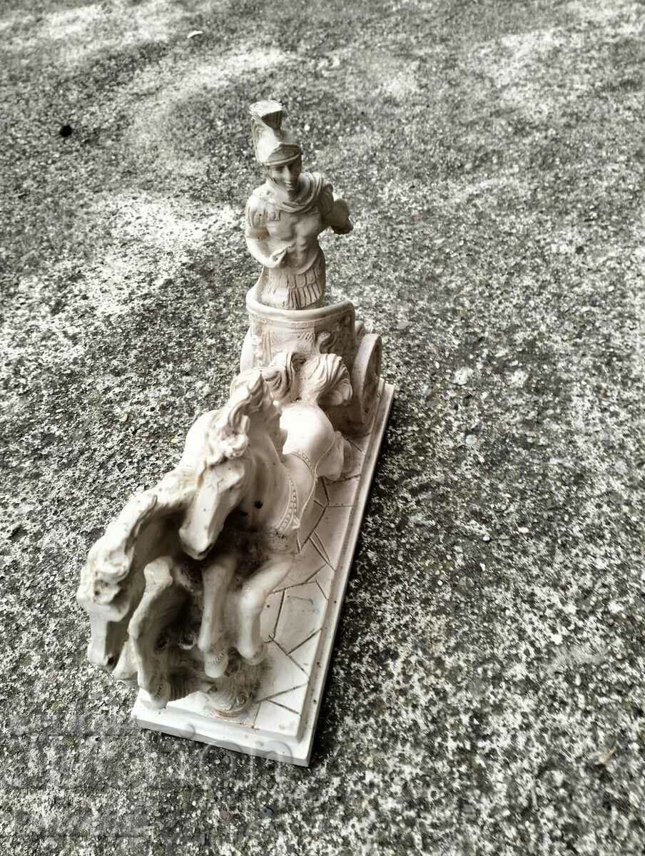 Roman chariot with gladiator with price 119.99 BGN | € 61.35 Roman chariot with gladiator with price 119.99 BGN | € 61.35