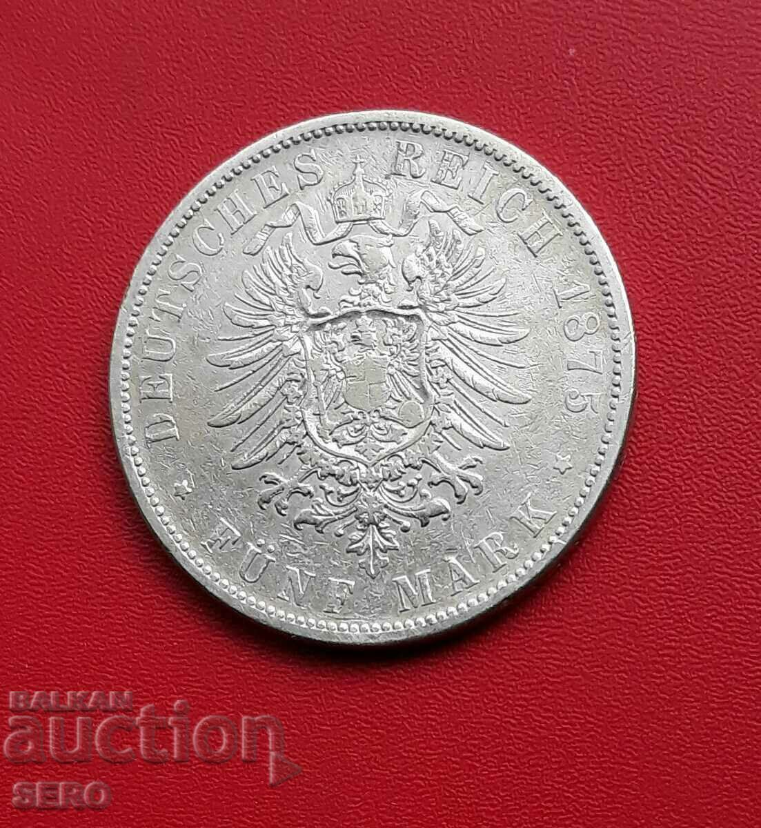 Germania-Prusia-5 Marci 1875 In-Hanovra