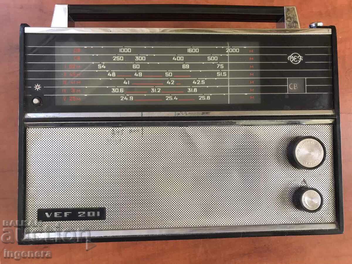 Аукцион РАДИО РАДИОАПАРАТ "ВЕФ VEF 201" ТРАНЗИСТОР Аукцион РАДИО РАДИОАПАРАТ "ВЕФ VEF 201" ТРАНЗИСТОР