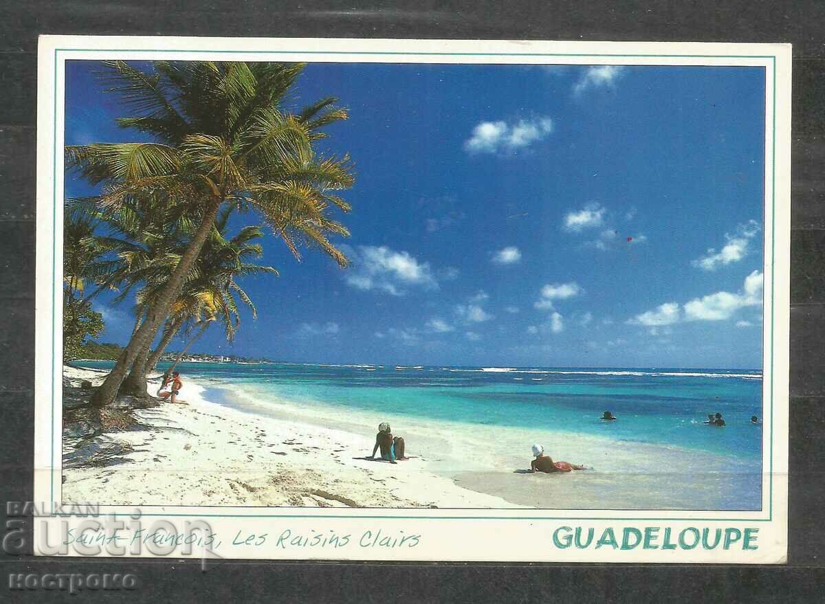 GUADELOUPE - Antilles - France  -   Post  card - A 3125