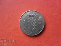 1 франк 1976 г.  Белгия