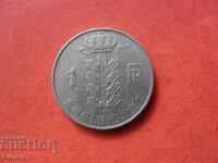 1 франк 1975 г.  Белгия