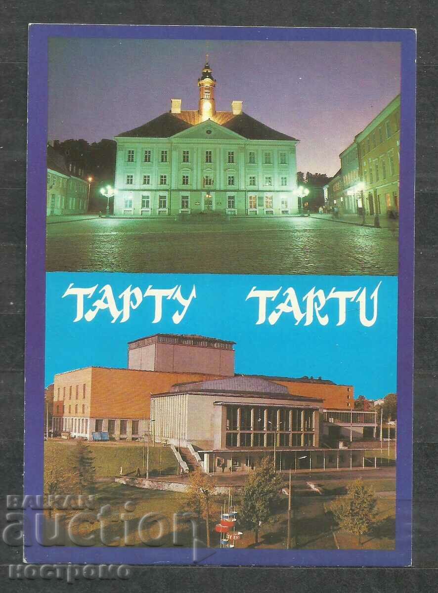 Tartu -  Estonia  -   Post  card - A 3126