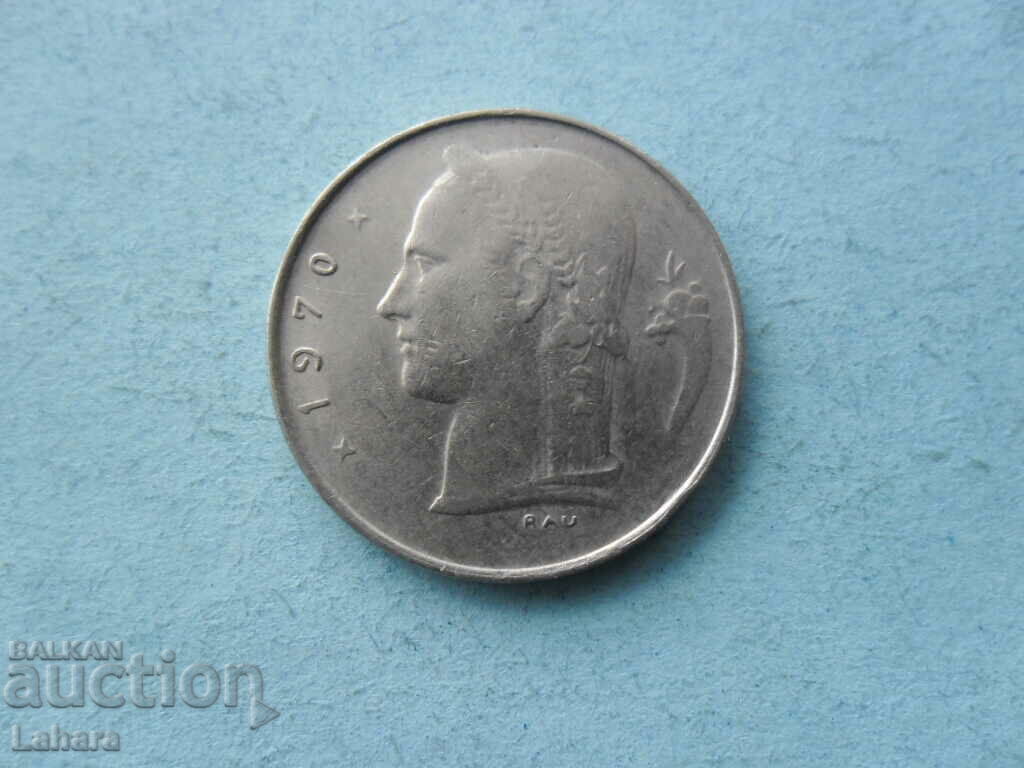 1 Franc 1970 Belgium with price € 0.31 | 0.61 BGN