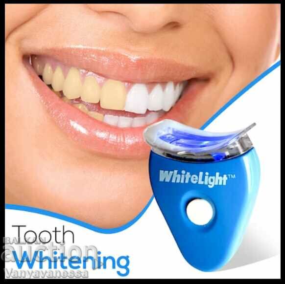 Set pentru albirea dintilor White Light Tooth cu lumina alba