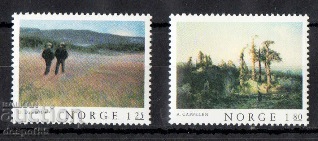 1977. Норвегия. Картини.