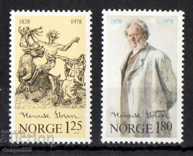 1978. Norway. 150 years since the birth of Henrik Ibsen.