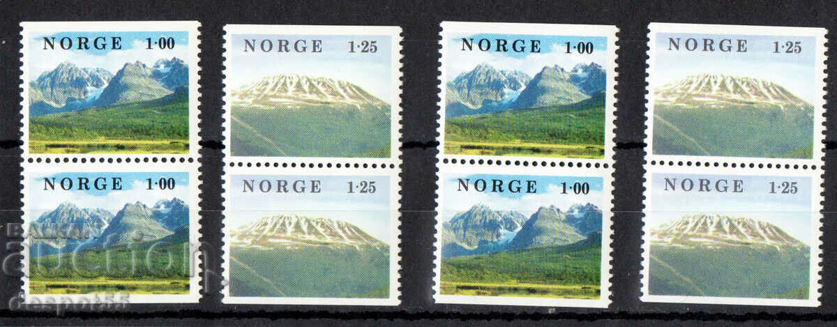 1978. Νορβηγία. Νορβηγικά τοπία.