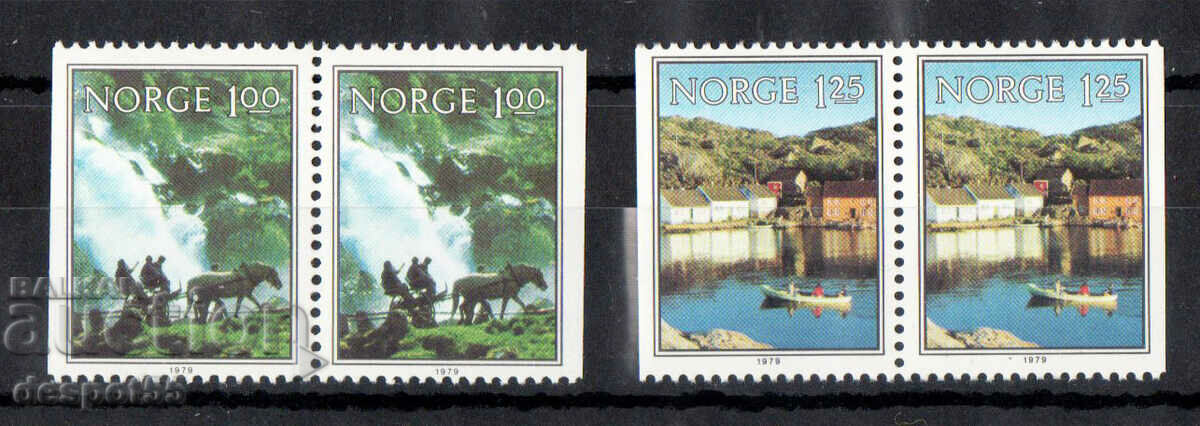 1979. Norway. Norwegian landscapes.