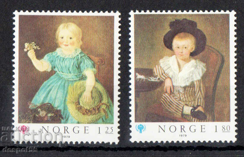1979. Норвегия. Международна година на детето.