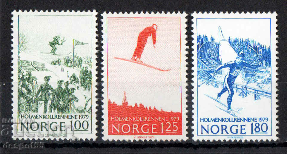 1979. Norway. 100th anniversary of the Holmenkollen race.