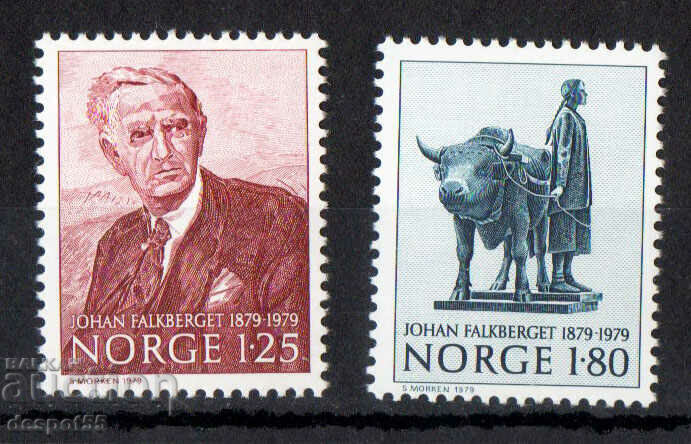 1979. Norway. Johan Falkberget - writer.