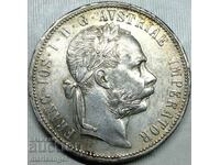 1 florin 1880 Αυστρία Franz Joseph ασήμι