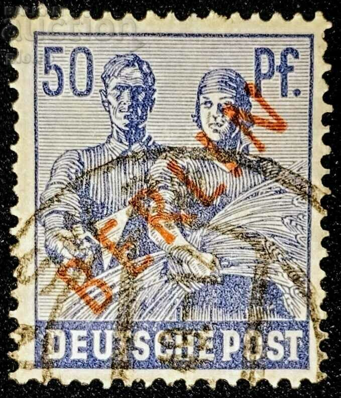Germania. Berlin. 1949 50 Pf. Ocupația aliată. Ex...