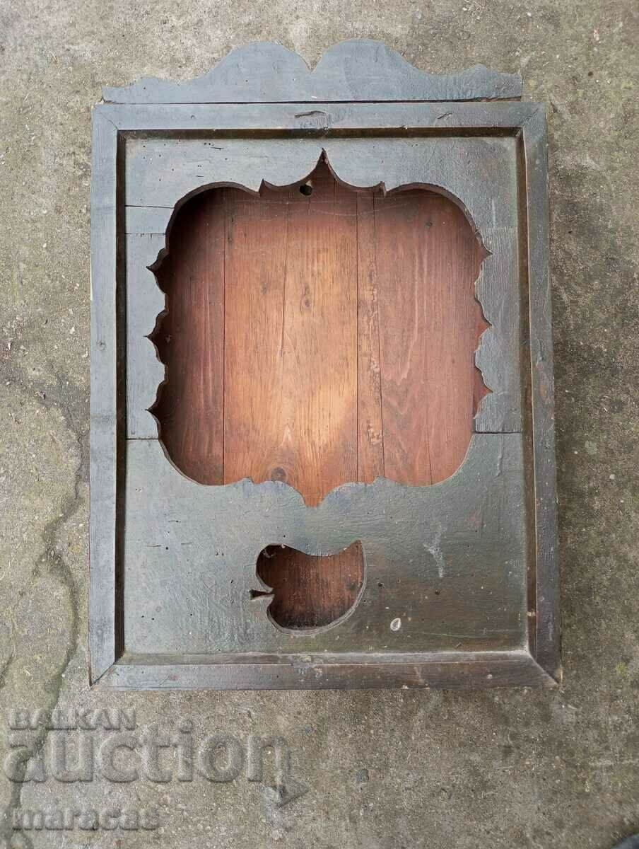 Iconostas vechi din lemn