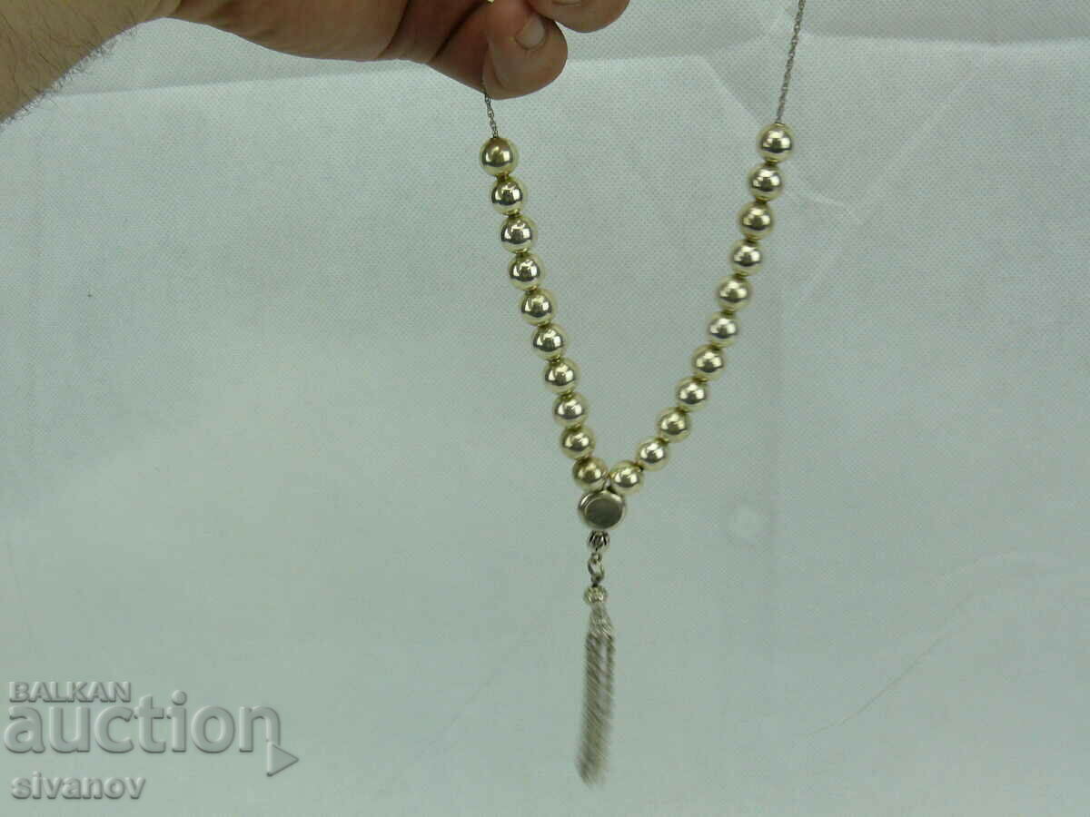 Interesting rosary necklace necklace metal #2233 - 6 Interesting rosary necklace necklace metal #2233 - 6