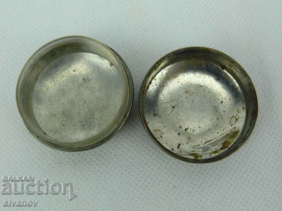 Delivery of Vintage Small Tin Metal Box #2256 Delivery of Vintage Small Tin Metal Box #2256