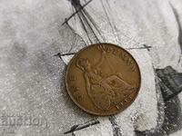 Монета - Великобритания - 1 пени | 1935г.