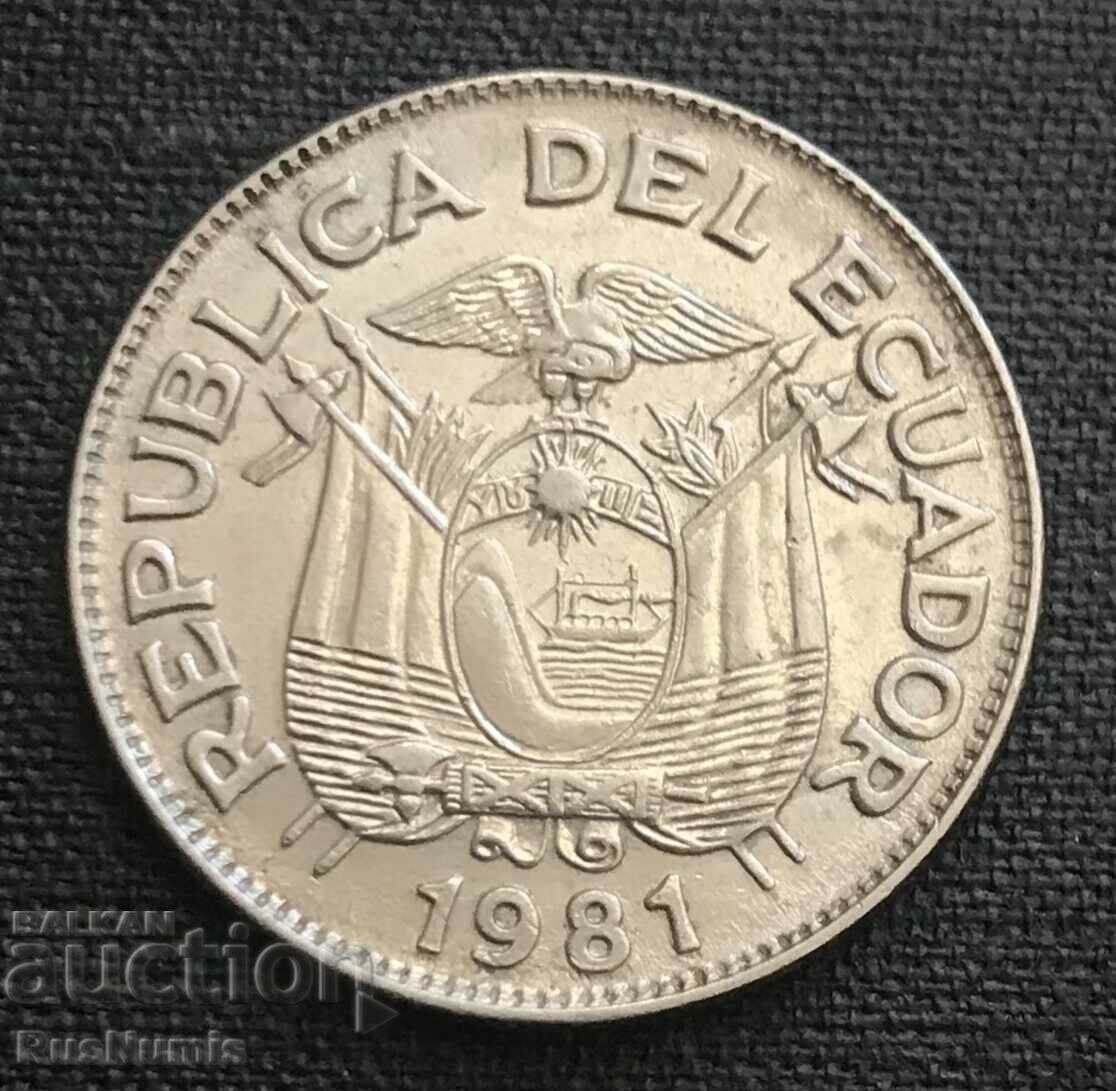 Ecuador. 1 Sucre1981 UNC.